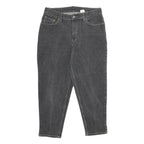 LEVI'S Womens Jeans Black Loose Tapered Denim Medium W30 L24 Classic Style