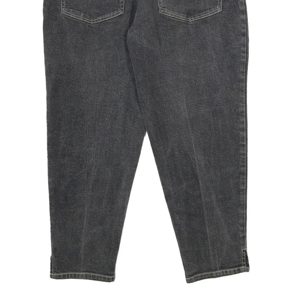 LEVI'S Womens Jeans Black Loose Tapered Denim Medium W30 L24 Classic Style