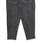 LEVI'S Womens Jeans Black Loose Tapered Denim Medium W30 L24 Classic Style