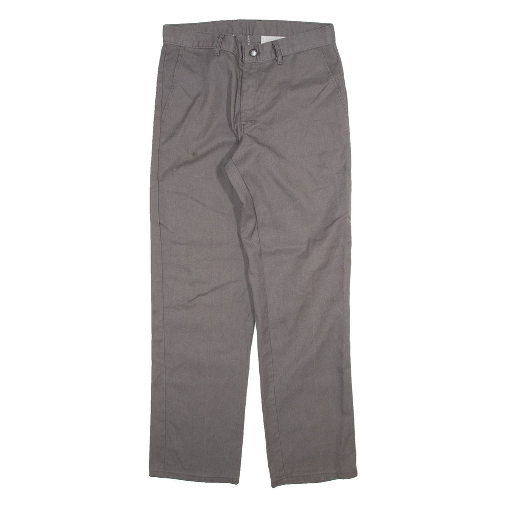 DICKIES Mens Trousers Grey Regular Straight W31 L32