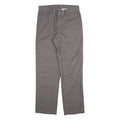 DICKIES Mens Trousers Grey Regular Straight W31 L32