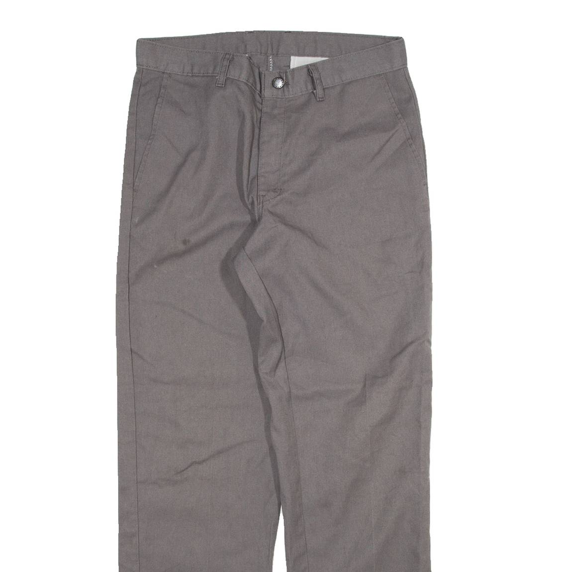 DICKIES Mens Trousers Grey Regular Straight W31 L32