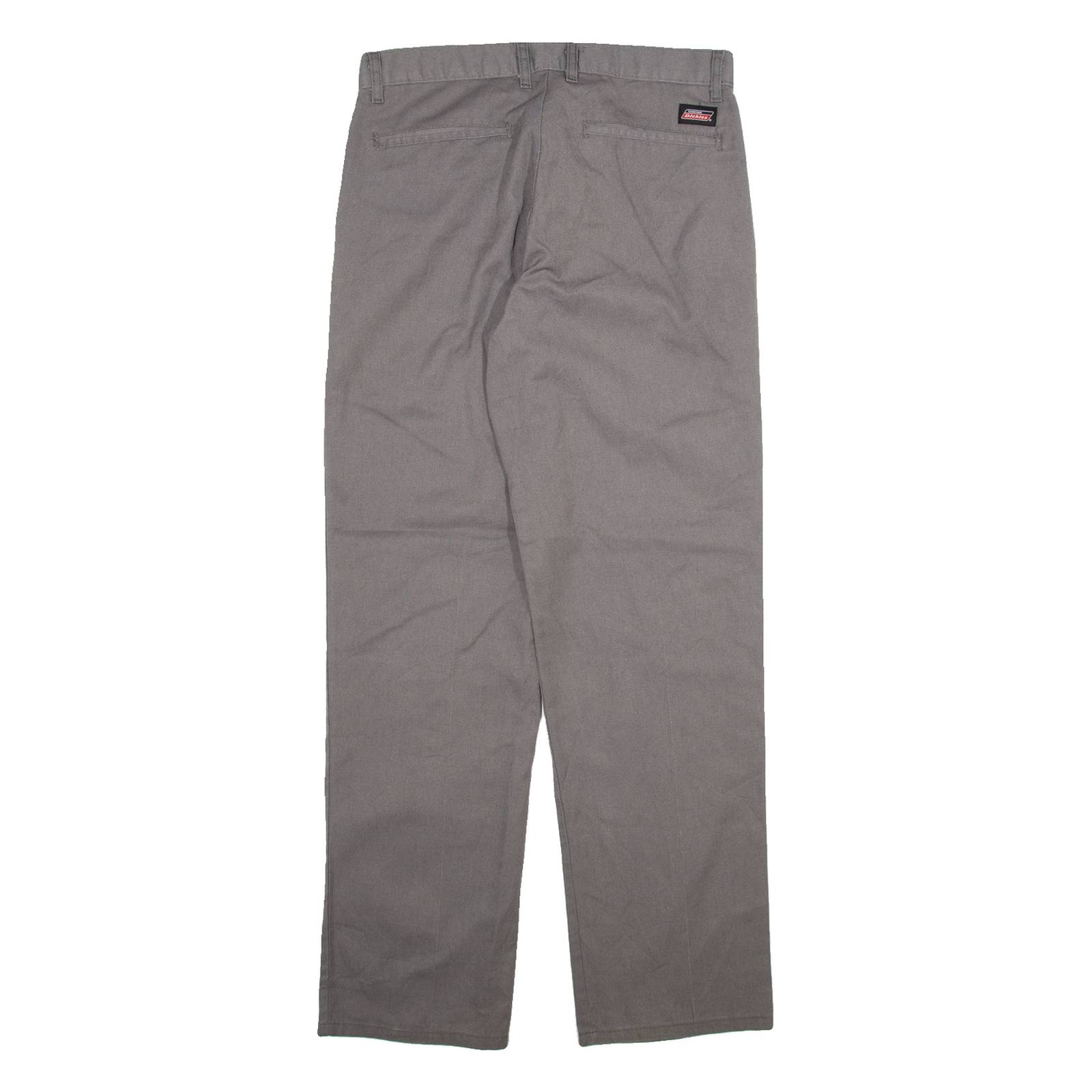 DICKIES Mens Trousers Grey Regular Straight W31 L32