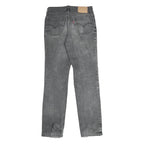 LEVI'S Mens Jeans Black Slim Straight Denim Medium W30 L31 Classic Fit