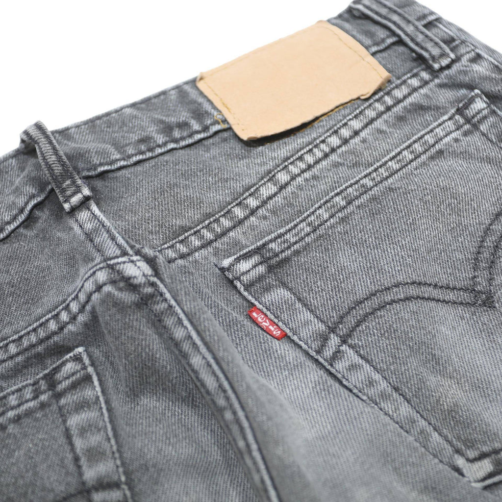 LEVI'S Mens Jeans Black Slim Straight Denim Medium W30 L31 Classic Fit
