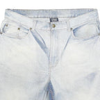 TWEED RIVER Mens Denim Light Blue Cotton Blend Casual Shorts L W36 Relaxed Fit