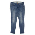 CALVIN KLEIN JEANS CK One Slouchy Womens Jeans Blue Slim Skinny Denim Stone Wash W26 L25