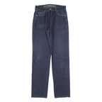 VAUDE Mens Regular Fit Blue Denim Jeans W31 L34 Zip Closure Casual Wear