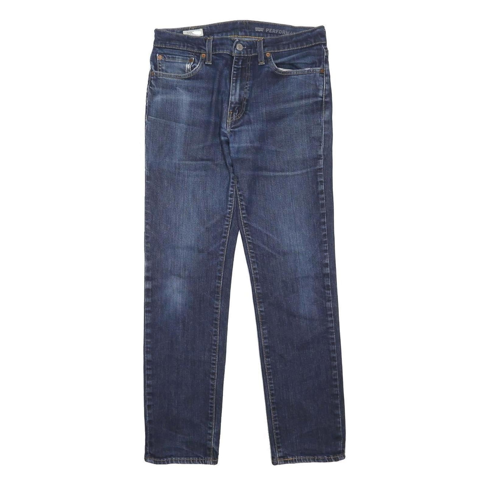 LEVI'S 511 Slim Womens Jeans Blue Slim Straight Denim Medium W30 L39 Classic Fit