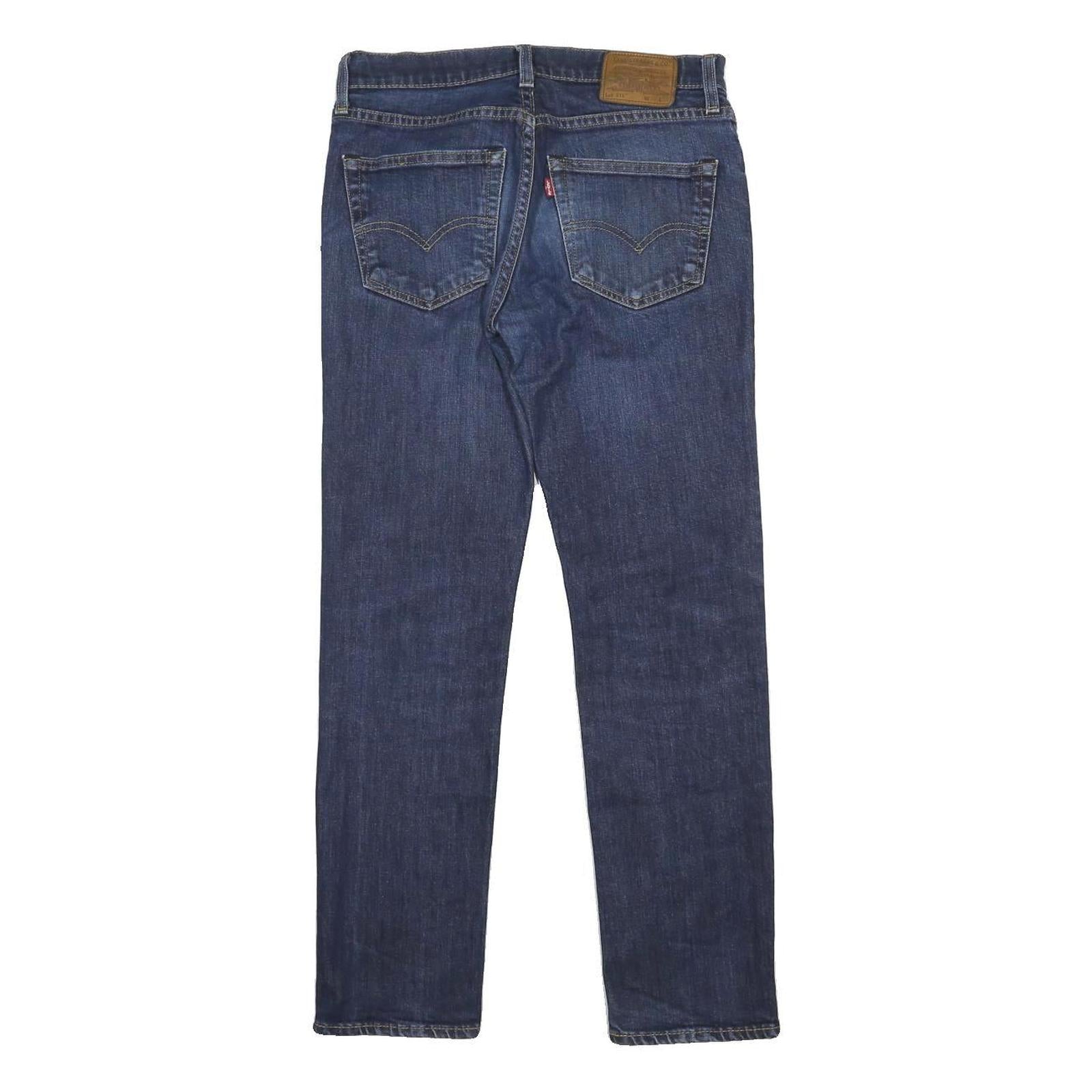 LEVI'S 511 Slim Womens Jeans Blue Slim Straight Denim Medium W30 L39 Classic Fit