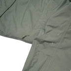 THE NORTH FACE Womens Green Outdoor Jacket L Polyester Blend Zip Hooded Plain