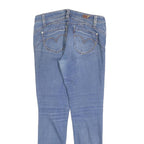 LEVI'S Womens Slim Blue Denim Rinse Jeans W30 L29 Classic Fit Zip Closure