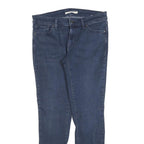 LEVI'S 711 Womens Jeans Blue Slim Skinny Denim Medium W29 L27 Stretch Zip