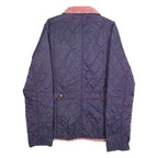 BARBOUR Womens Quilted Jacket Purple Diamond L