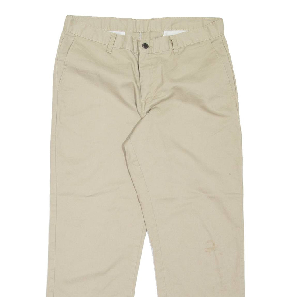DICKIES Workwear Mens Trousers Beige Regular Straight W32 L29