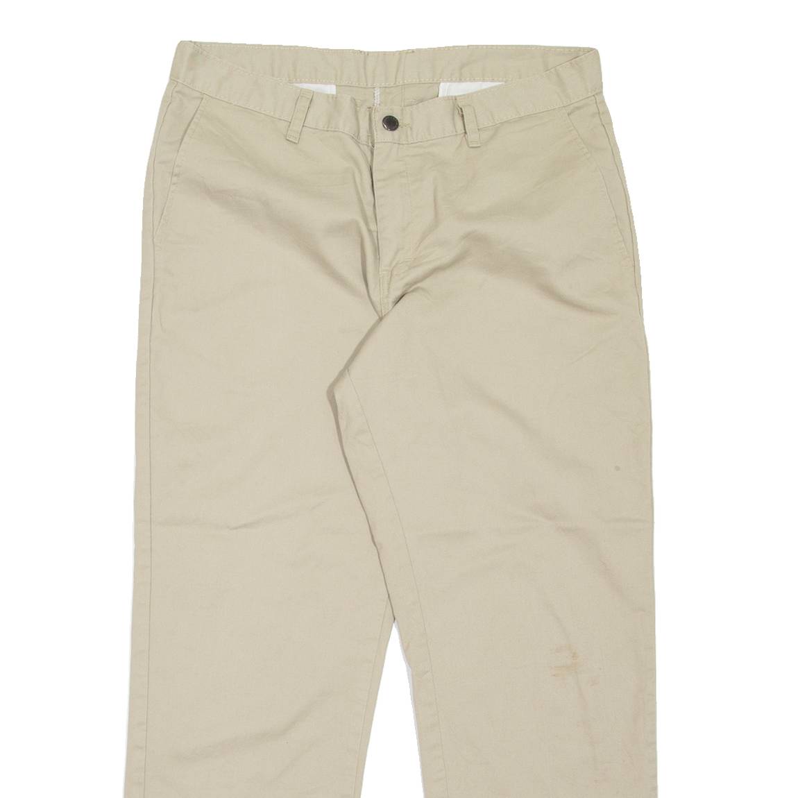 DICKIES Workwear Mens Trousers Beige Regular Straight W32 L29