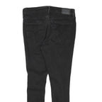 LEVI'S Womens Slim Black Skinny Denim Rinse W28 L26 Damaged Detail Jeans