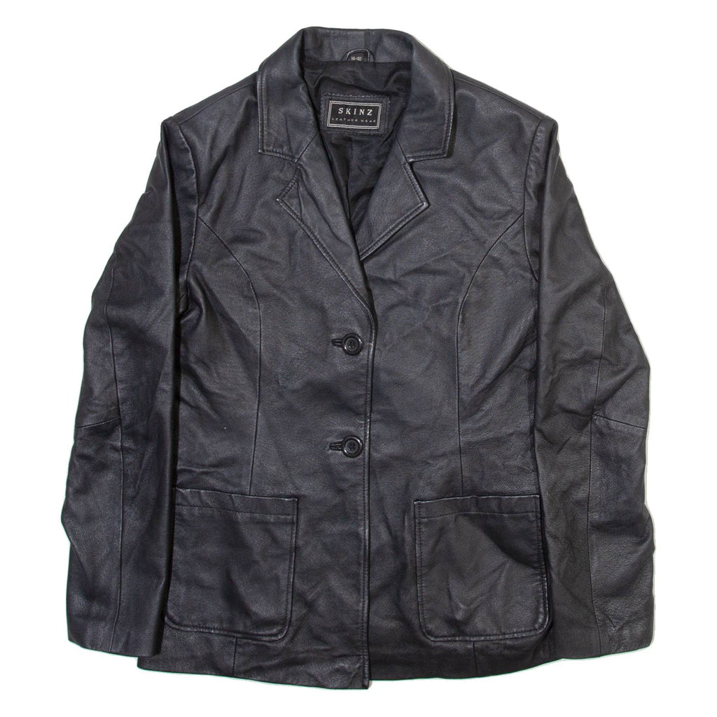 SKINZ Womens Jacket Black Leather M