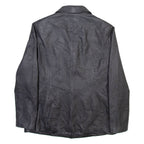 SKINZ Womens Jacket Black Leather M