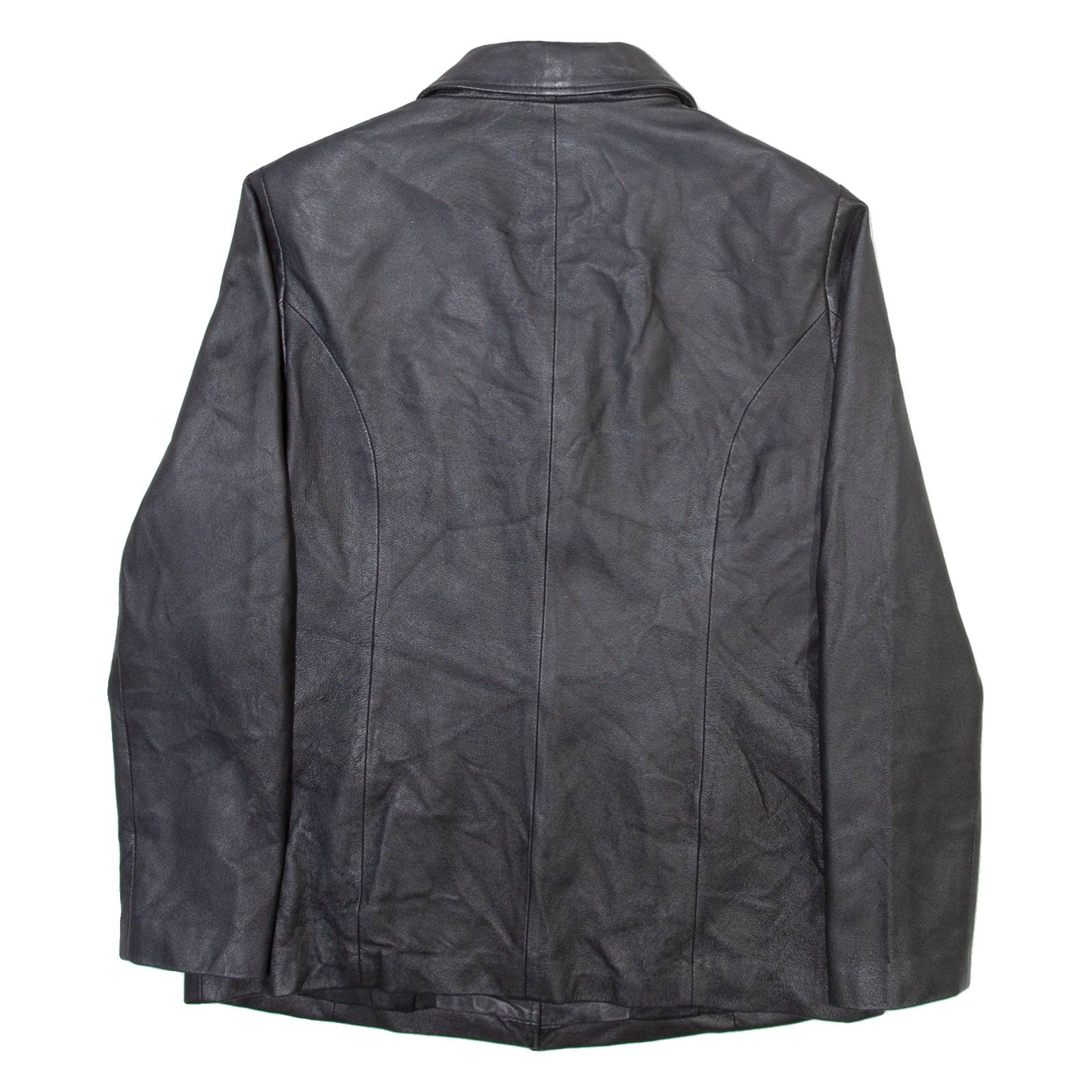 SKINZ Womens Jacket Black Leather M