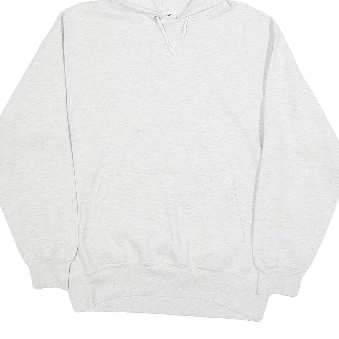 CHAMPION Mens Grey Leonardtown Cross Country Pullover Hoodie L Sports Graphic