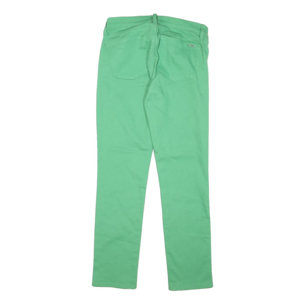LAUREN RALPH LAUREN Womens Regular Fit Green Cotton Blend Jeans W30 L29 Stylish