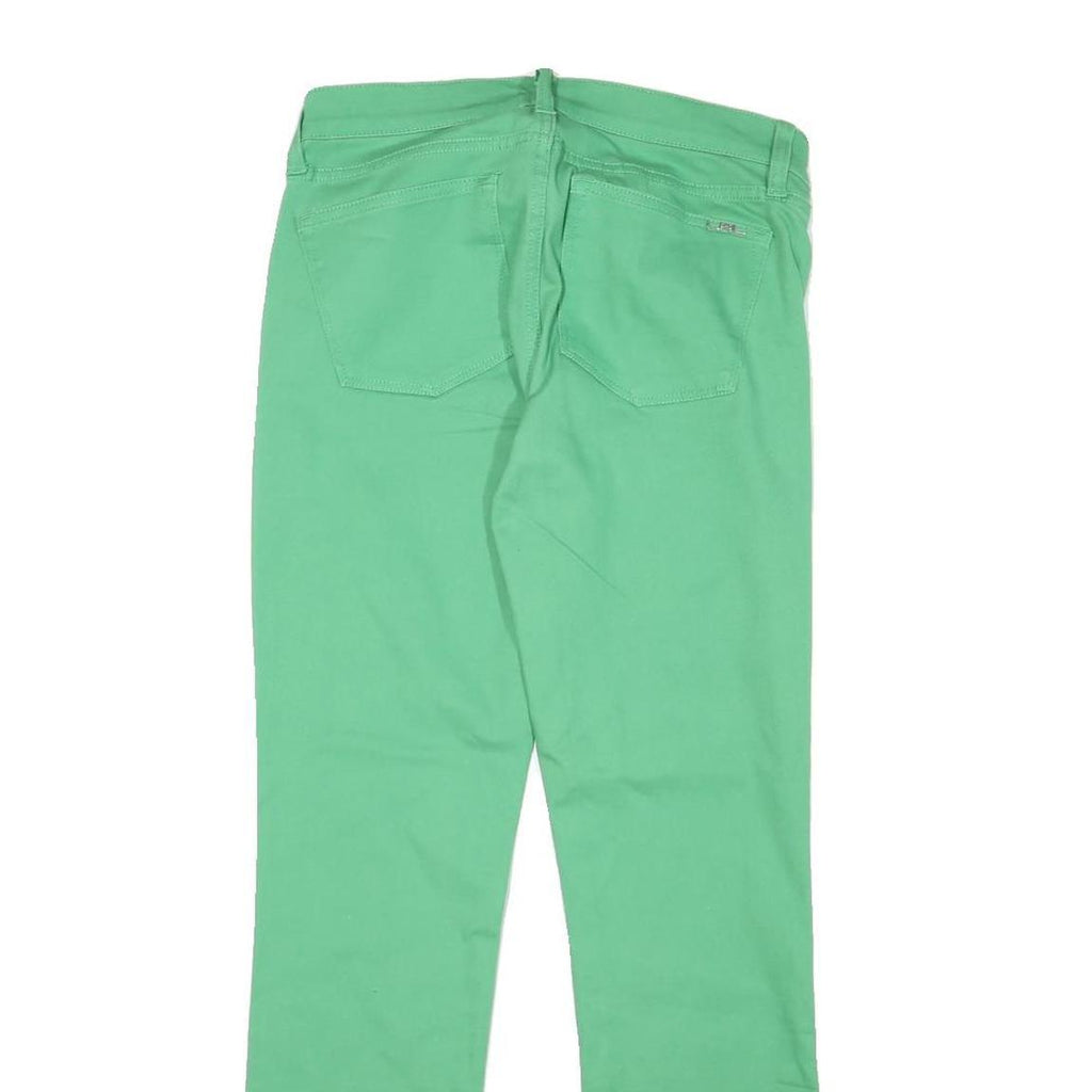 LAUREN RALPH LAUREN Womens Regular Fit Green Cotton Blend Jeans W30 L29 Stylish