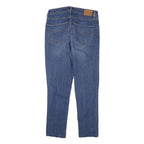 LEVI'S 721 Womens Blue Slim Skinny Denim Medium Wash W28 L26 Slim Fit Zip Jeans