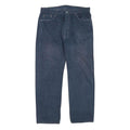 LEVI'S Mens Jeans Blue Regular Straight Denim Medium W36 L30 Zip Closure