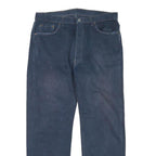 LEVI'S Mens Jeans Blue Regular Straight Denim Medium W36 L30 Zip Closure