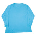 CARHARTT Womens T-Shirt Blue Long Sleeve XL