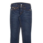 TRUE RELIGION Legging Womens Jeans Blue Slim Skinny W25 L29