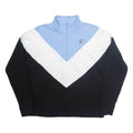 FILA Mens Sweatshirt Black 1/4 Zip XL