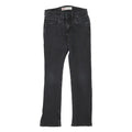 LEVI'S 511 Slim Womens Jeans Black Slim Skinny Denim Medium W26 L26 Zip