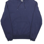 PUMA Mens Navy Pullover Hoodie L Cotton Blend Casual Sportswear
