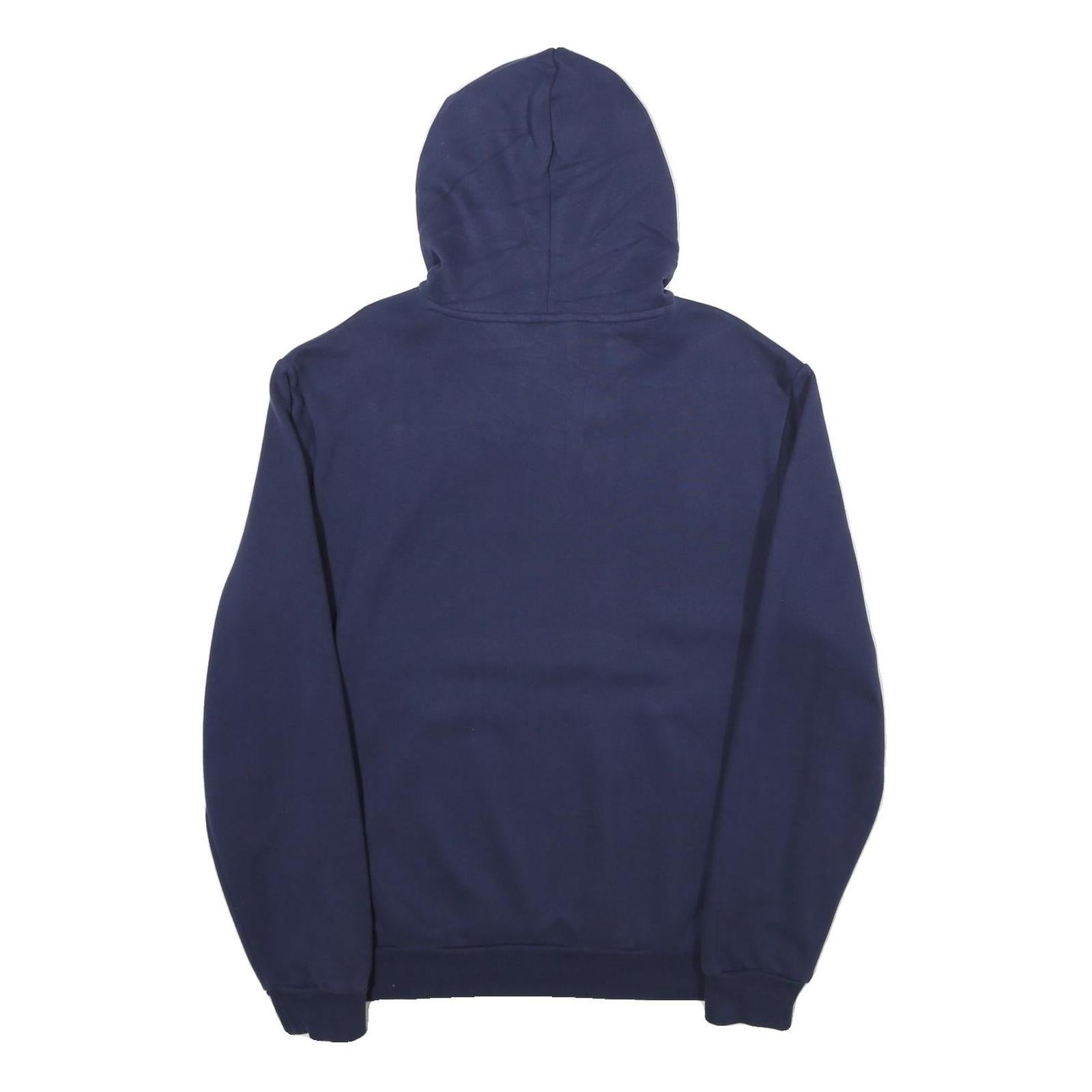 PUMA Mens Navy Pullover Hoodie L Cotton Blend Casual Sportswear