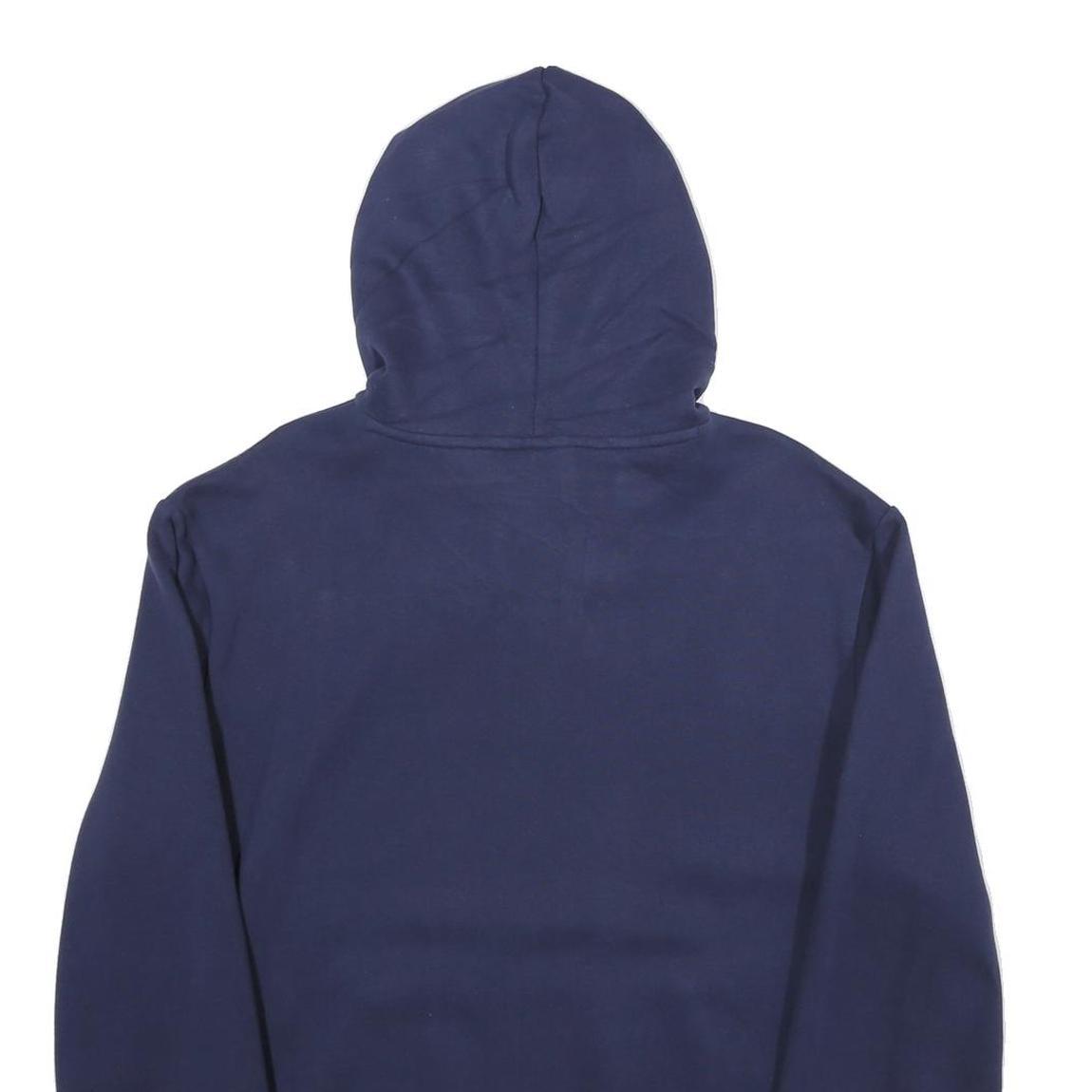 PUMA Mens Navy Pullover Hoodie L Cotton Blend Casual Sportswear