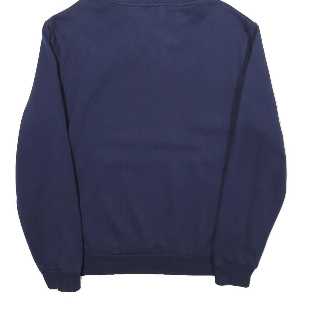 PUMA Mens Navy Pullover Hoodie L Cotton Blend Casual Sportswear