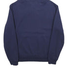 PUMA Mens Navy Pullover Hoodie L Cotton Blend Casual Sportswear