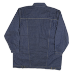 ART Womens Blue Denim Jacket 2XL Cotton Button Closure Classic Fit Long Sleeve