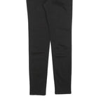 STELLA MCCARTNEY Womens Black Slim Skinny Denim Jeans W30 L28 Cotton Blend Zip