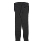 STELLA MCCARTNEY Womens Black Slim Skinny Denim Jeans W30 L28 Cotton Blend Zip