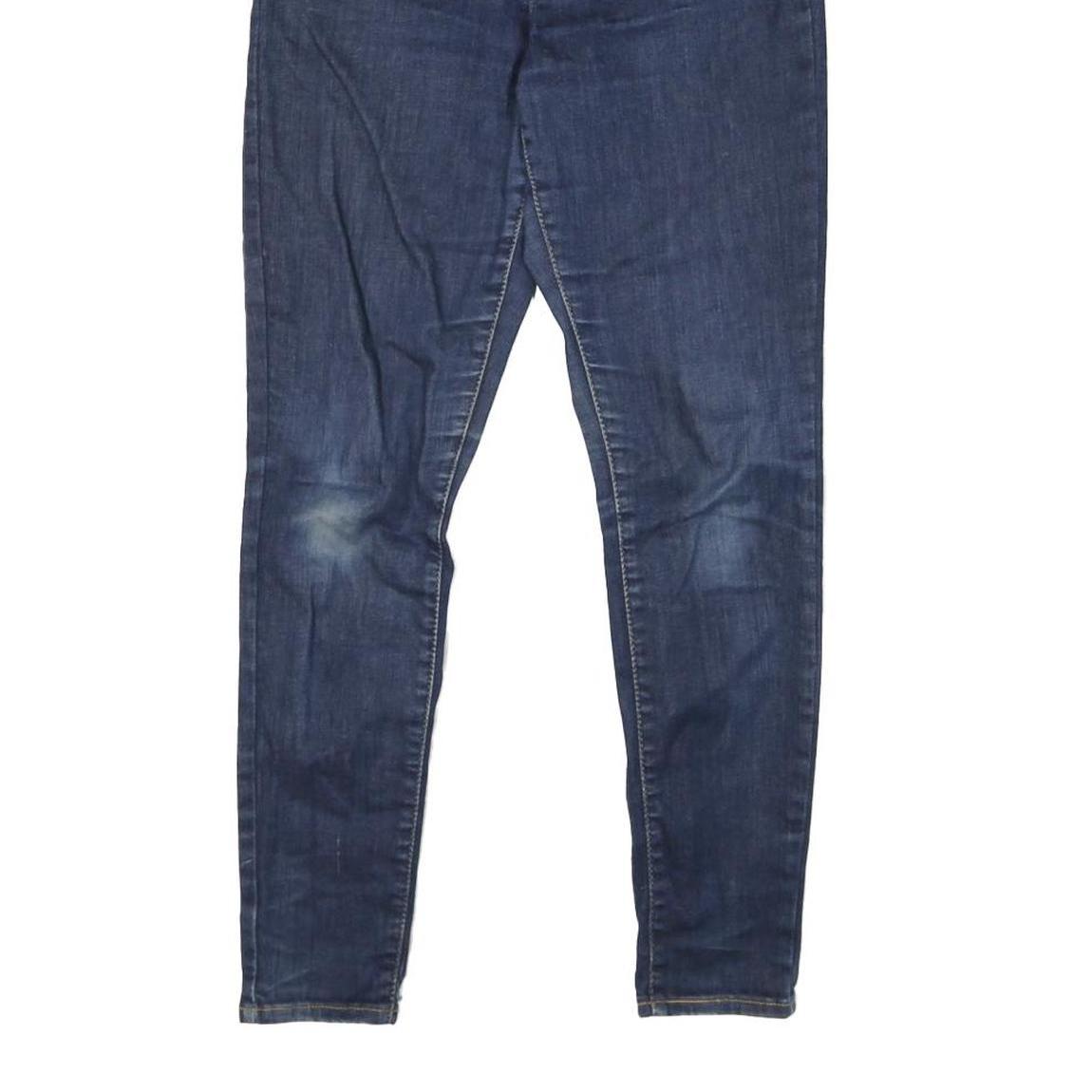 LEVI'S 720 Womens Slim Skinny Denim Medium Blue W28 L27 Zip Cotton Blend Jeans