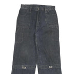 Womens Relaxed Fit Jeans Blue Denim W30 L28 Cargo Style Wide Leg Cotton Blend