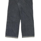 Womens Relaxed Fit Jeans Blue Denim W30 L28 Cargo Style Wide Leg Cotton Blend