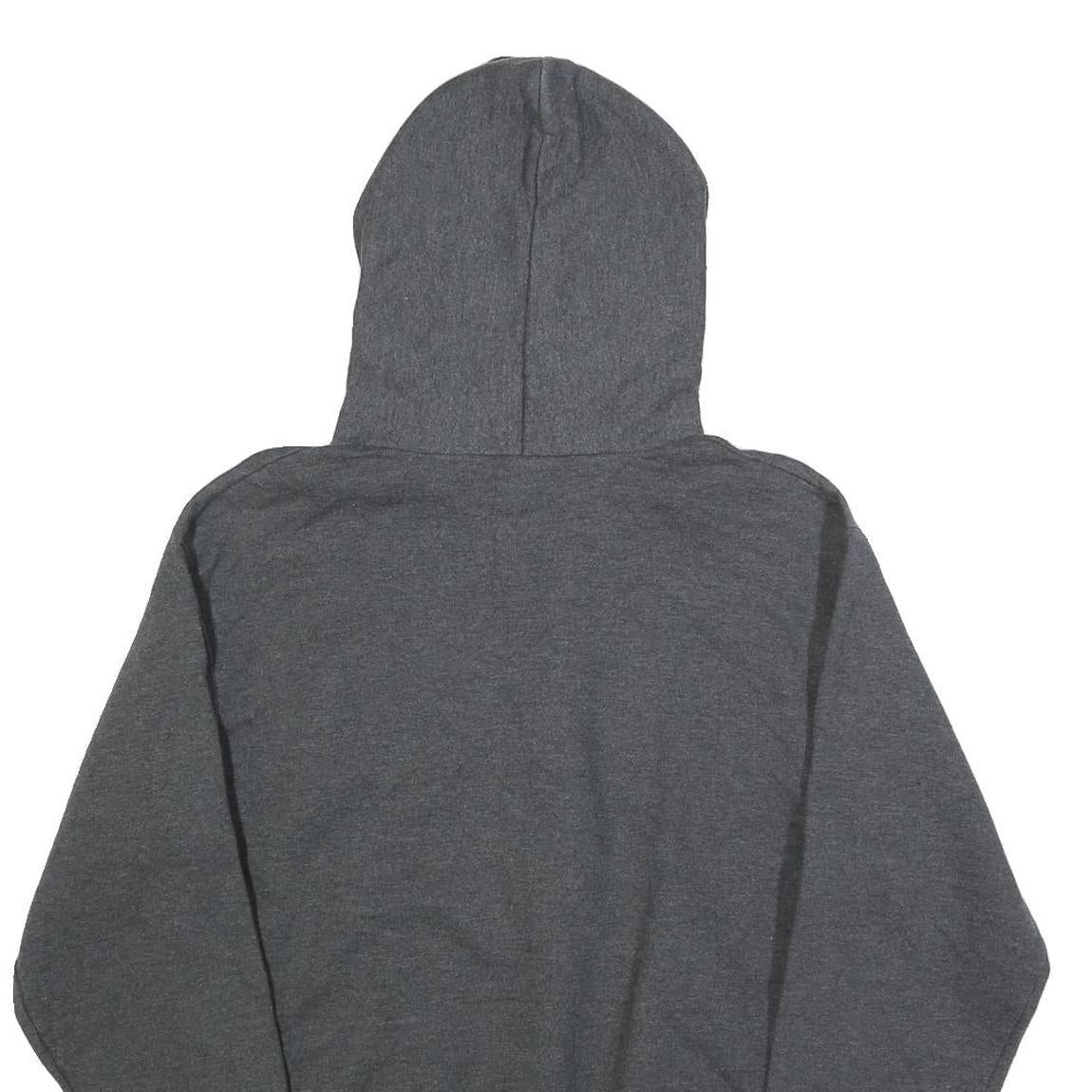 CHAMPION Mens Grey Iowa Hoodie S Cotton Blend Pullover Sweatshirt