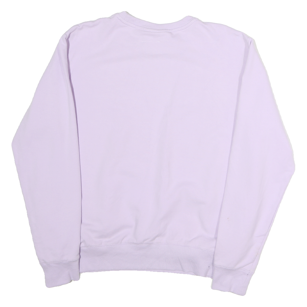 FILA Womens Lilac Sweatshirt Crew Neck S Lightweight Casual Pullover