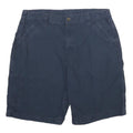 CARHARTT Mens Shorts Blue Casual L W36 Durable Cotton Workwear