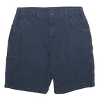 CARHARTT Mens Shorts Blue Casual L W36 Durable Cotton Workwear