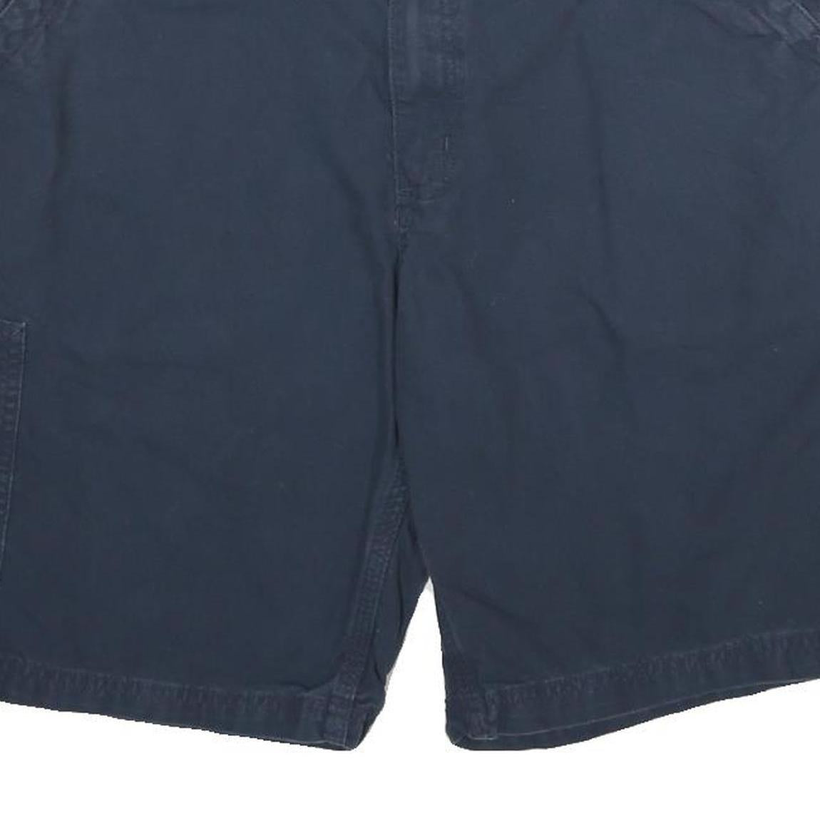 CARHARTT Mens Shorts Blue Casual L W36 Durable Cotton Workwear